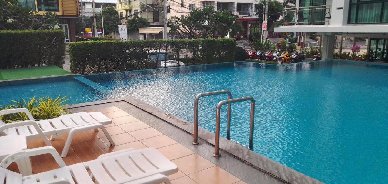 Neo Condo อพาร์ตเมนต์สองห้องนอน Pattaya Buitenkant foto